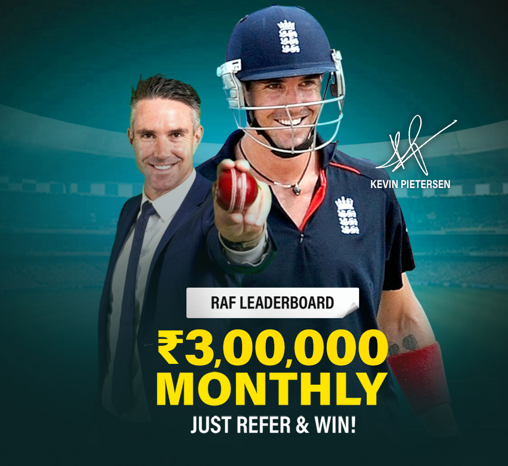 Refer friends and win big! ₹3,00,000 in rewards awaits every month on our RAF Leaderboard. Start inviting and climb the ranks now!